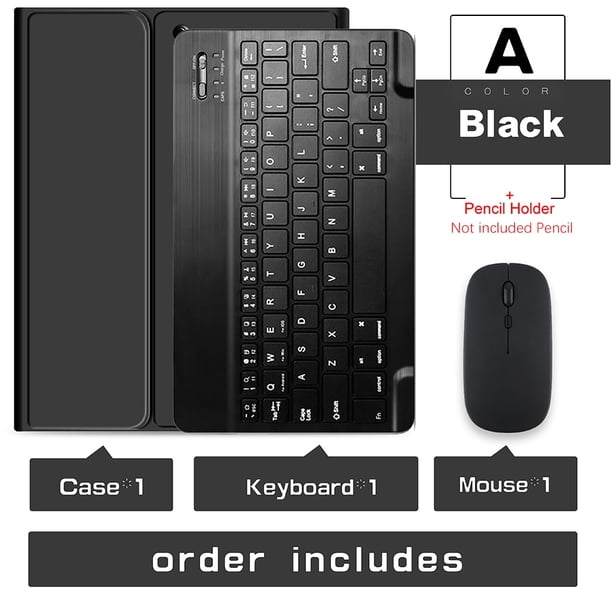 Teclado inalámbrico ratón mágico para iPad Pro 11 funda 2021 2020 Air 4 10,2 9th 8th generación funda Mini 6 Air 2 teclado bluetooth Deng Xun unisex
