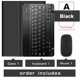 thumbnail image 1 of Teclado inalámbrico ratón mágico para iPad Pro 11 funda 2021 2020 Air 4 10,2 9th 8th generación funda Mini 6 Air 2 teclado bluetooth Deng Xun unisex, 1 of 2