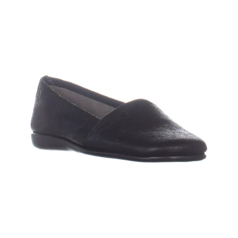 Womens Aerosoles Mr Softee Casual Slip On Loafers Black Combo