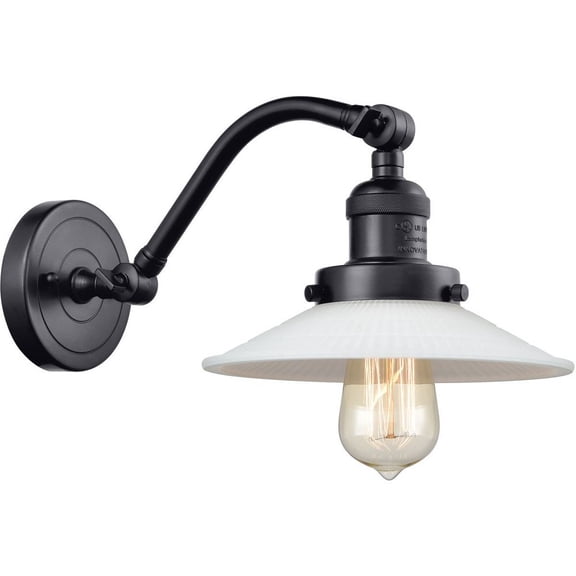 Innovations Lighting - Halophane-1 Light Wall Sconce in Industrial Style-8.5