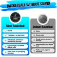 thumbnail image 3 of Basketball Puxinargo Silent Size 7 (29.5cm) Foam Black, 3 of 9