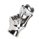thumbnail image 2 of 2xEstatua De Corazón De Regalo Figura De Cerámica Coleccionable Para Boda Chimenea Pasillo Plata Con Mano, 2 of 9