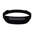 thumbnail image 4 of DYNWAVECA Ceinture de Course Sac Banane Support de Téléphone Léger Pochette de Jogging Polyvalente pour Escalade Randonnée Camping Sports Noir, 4 of 9