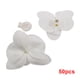 thumbnail image 4 of Naiovety 50 pack/lote atmósfera con decoraciones artificiales cabezas de orquídeas cabezas de flores de seda sintética fáciles de limpiar Decoración blanco, 4 of 6