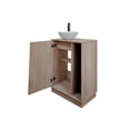 thumbnail image 2 of Gabinete para Baño con Ovalín y Llave Mezcladora, Mueble con Lavabo Moderno, Puerta de Almacenamiento y Diseño Elegante., 2 of 6