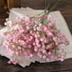 thumbnail image 4 of Pinzas para El Cabello de Plástico con Forma de Nube de Bebé | Flores Artificiales para Fotografía de Bodas | Rosa | 15 Cm | Paquete de 2, 4 of 6
