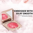 thumbnail image 3 of LEBONYARD 4.5g Vibrant Single Color Blush Powder Orange Tone Brightening Facial Rouge Daily Makeup, 3 of 5