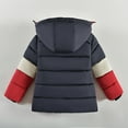 thumbnail image 4 of Mepaouo Kids Boy's Winter Coat Fleece Lined Waterproof Down Jacket Toddler Puffy Hooded Outwear Red 5-6 Years, 4 of 7