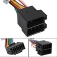 thumbnail image 2 of For ALPINE Car Stereo Radio ISO Standard Connector Adapter Car Wire Cable Adapter 16 Pin Plug Cable Wire Harness Adaptor, 2 of 4