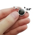 thumbnail image 4 of Rainbow Trout Fish Dots Spots Pattern Antiqued Bracelet Pendant Zipper Pull Charm with Lobster Clasp, 4 of 4