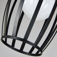 thumbnail image 5 of Rustic Charm Pendant Light, Industrial Style Lighting for Dining Room, Easy to Install Cage Pendant Light Fixtures, Dimmable Pendant Lamp, 5 of 5