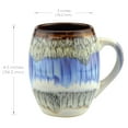 thumbnail image 2 of Mug Glazed Ceramic Coffee Mugs, Large Coffee Mug Set of 2 Sturdy Gorgeous Kitchen Decor Coffee Cup 20 oz Sets, Bpa Free Microwave Safe Coffee Mugs, Unique Modern Cafe Cups, Oversized Mug Gifts, 2 of 2