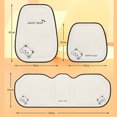 thumbnail image 4 of Funda de asiento de coche con dibujos de osos, de lino, transpirable, a prueba de polvo, universal, resistente al desgaste, 4 of 5