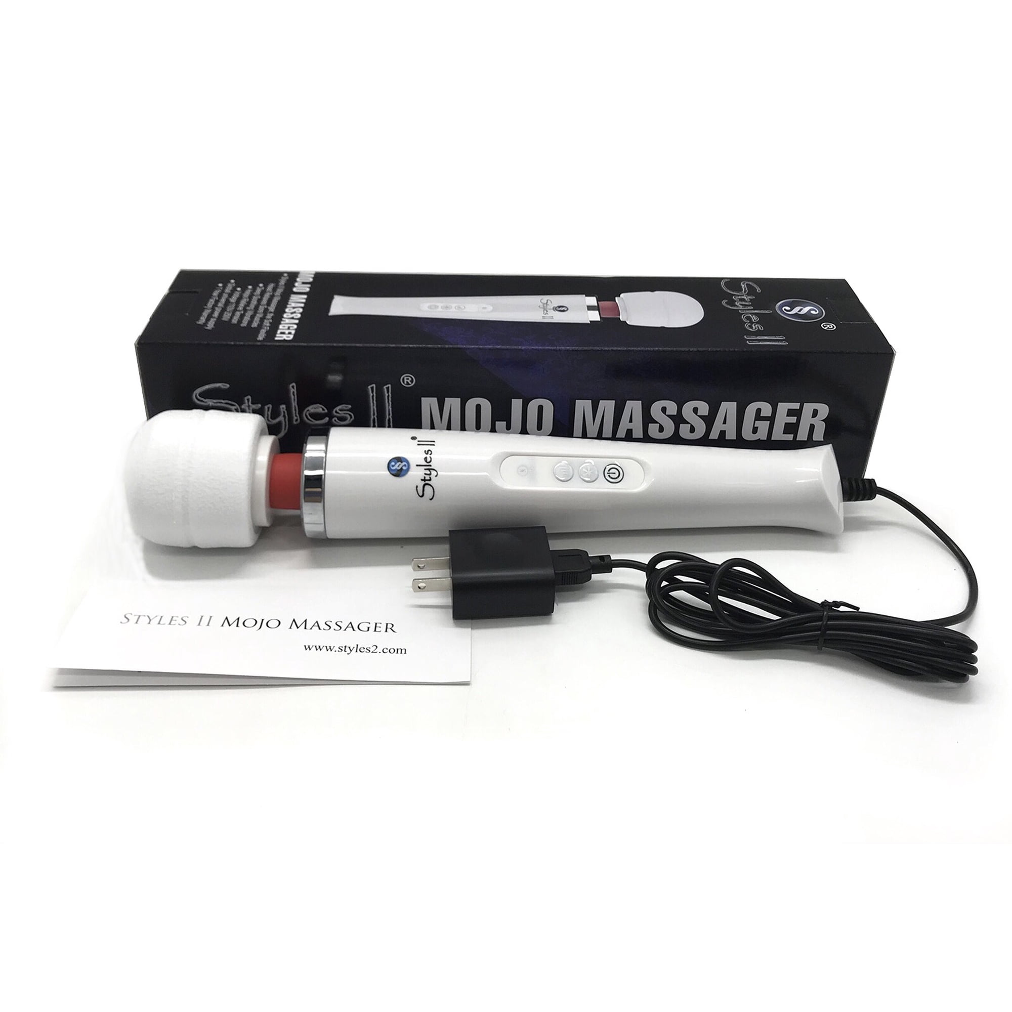 Styles II Mojo Handheld Full Body Personal Massager, Great At-Home for Neck, Back, Shoulder, Waist, Thigh and More