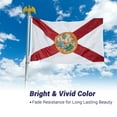 thumbnail image 2 of Yescom Florida State Flag 3x5 Ft Banner Double Sided Heavy Duty Polyester Fade Resistant Grommet Indoor Outdoor, 2 of 9