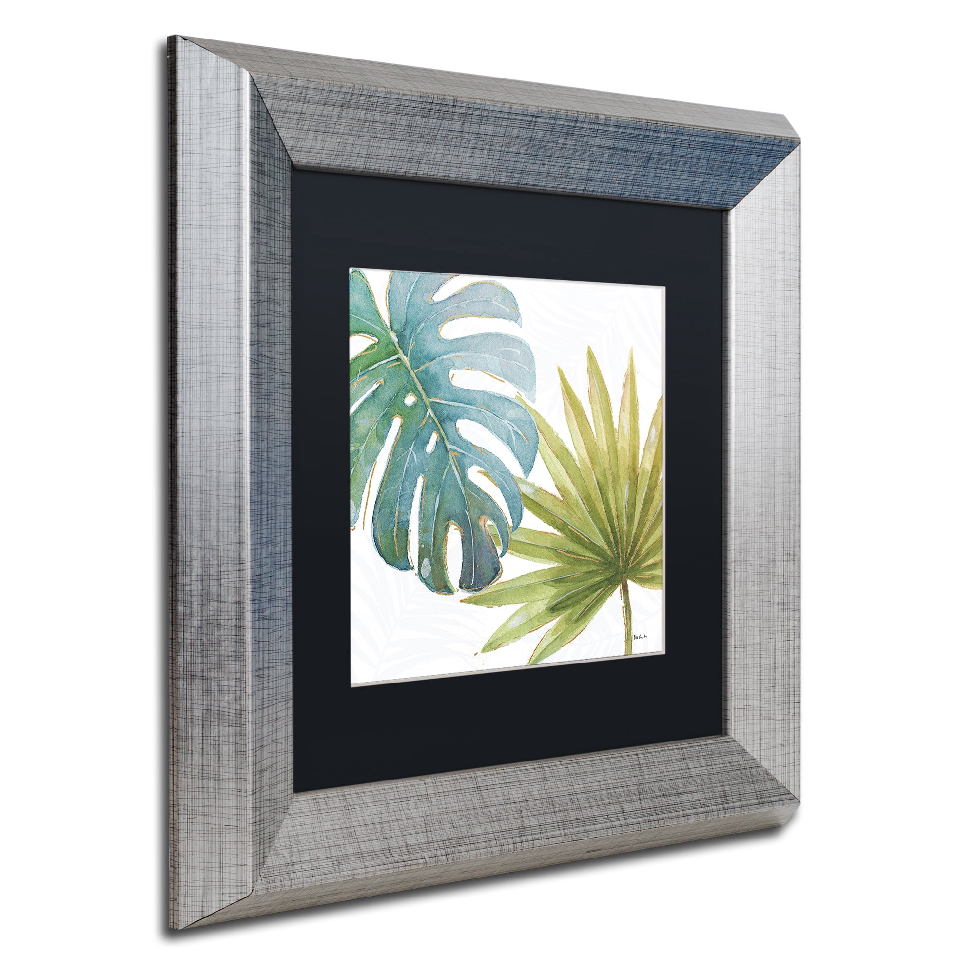 Lisa Audit 'Tropical Blush VIII' Matted Framed Art