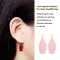 thumbnail image 2 of Guardurnaity 1 par de pendientes de borla bohemios, estilo Vintage, gotas para los oídos, joyería exagerada de 3 capas, recuerdo de fiesta, Ropa, zapatos y accesorios Miscelánea Rosado, 2 of 6