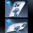 thumbnail image 4 of Magnetic Astronaut Étui de Support Compatible avec Iphone 13 Pro Max/13 Pro/13, Étui Rigide Pc Transparente, 4 of 5