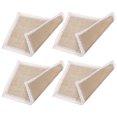 thumbnail image 5 of MRLESS 4 Pcs Natural Jute Placemats Lace Burlap Placemats Heat Resistant Farmhouse Table Mats For Holidays Thanksgiving Christmas Or Everyday Meals, 5 of 6
