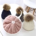 thumbnail image 5 of 60Pcs Acrylic Pom Poms Buttons for Hats 3 Shapes Knitted Hat Making Fastener Tool Removable Holder for Knit Beanies and Toques 1 Set, 5 of 6