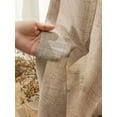 thumbnail image 2 of Factory Supply Natural Linen Japanese Koreanstyle Curtain  LivingRoom Bedroom Transparent Finished Gauze Sheer Drape Home Window, 2 of 7