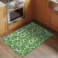 thumbnail image 2 of Spring Floral Area&nbsp;Rug 2x3ft Watercolor Rustic Green Vintage Flower Plant Non-Slip&nbsp;Washable Square&nbsp;Rugs Soft Felt Indoor Floor Mat for Bedroom Kitchen Living Room Bathroom, 2 of 9