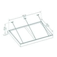 thumbnail image 5 of Palram - Canopia Sophia XL 2000 6' x 5' Acrylic Awning - Gray/Mist, 5 of 7