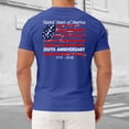 thumbnail image 2 of Ramiter 250 Anniversary USA Shirt Men USA 250th Anniversary Shirt Patriotic American Flag Eagle Tops 1776-2026 Tshirt(Blue,M), 2 of 8