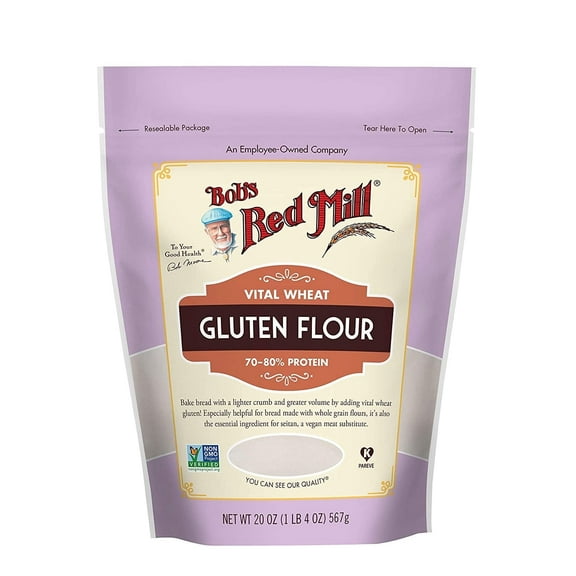 Bob's Red Mill Vital Wheat Gluten Flour -- 20 oz Pack of 3