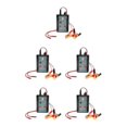 thumbnail image 2 of Wweixi Tester Cleaner Adapter DIY Accessories for Motorcycle Quick and Efficient Standard Set 13 x 17cm 5Set, 2 of 6
