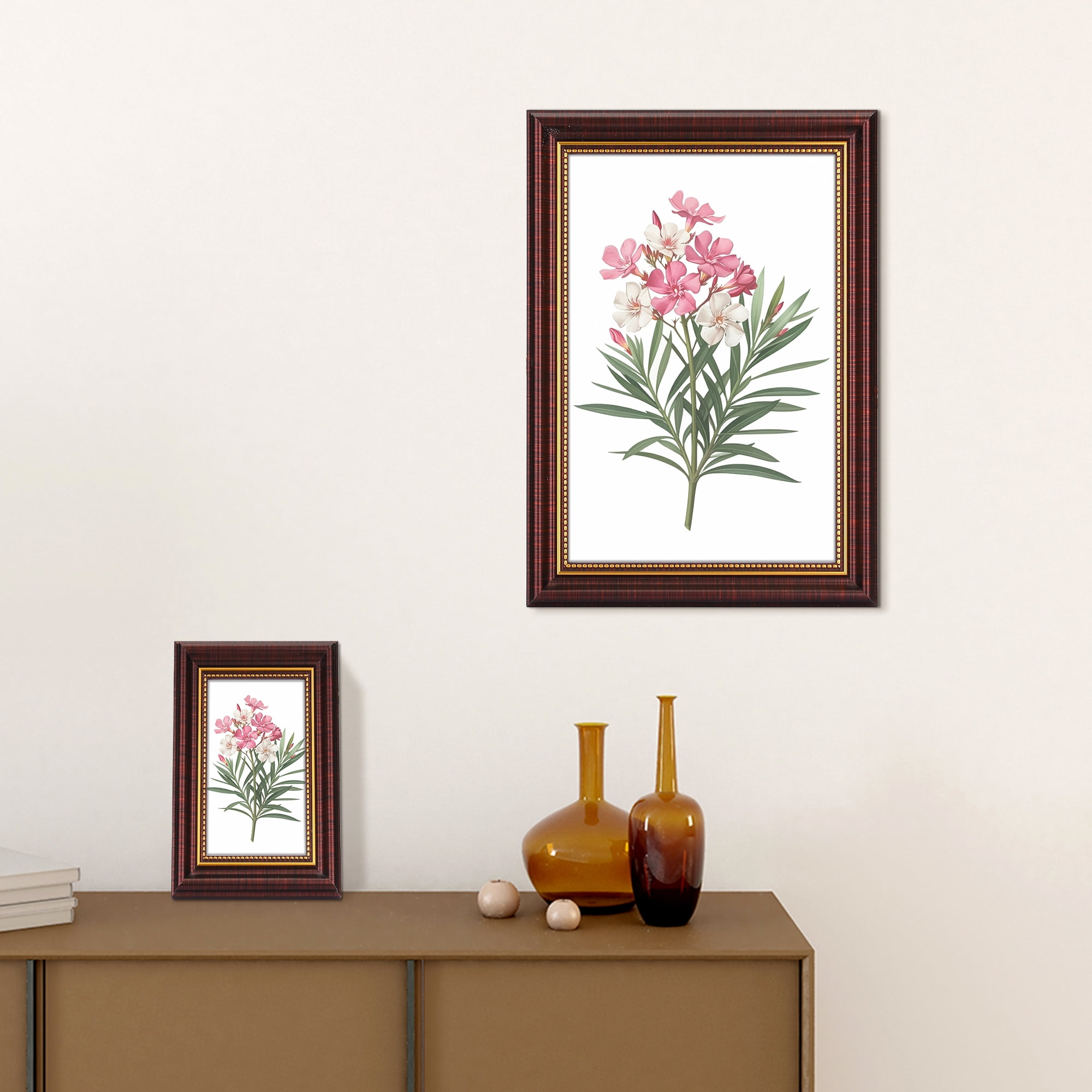 Unique Bargains Picture Frame for Tabletop Wall Hanging Modern Photo Frame 4x6 Brown
