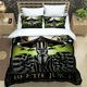 thumbnail image 3 of Juegos de ropa de cama de película de terror B-Beetlejuice, suministros exquisitos, juego de edredón, juego de cama, juego de cama, regalo de cumpleaños de lujo, 3 of 5