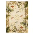thumbnail image 4 of Homefires Butterflies & Dragonflies Rug – 22"x34" Indoor/Outdoor Hand-Hooked Accent Mat, 4 of 4