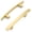 Brushed Gold, variant on Brushed Gold Cabinet Knobs Single Hole Cabinet Handles 2 Inch Solid Zinc Alloy Cupboard Drawer Knobs Kitchen Cabinet Knobs T Bar Hardware ZH0003