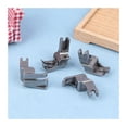 thumbnail image 3 of 6pcs All-steel 211-14/15 Dual Compensating Raising Presser Foot With Guide Feet For Industrial Sewing Machine Accessories Parts ,Ultimate Precision Stitching, 3 of 5