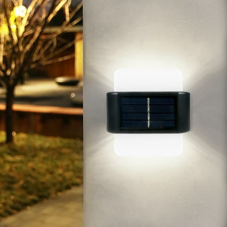

CHGBMOK 0utside Decorations for Yard on Clearance 2PCS Solar Light Outdoor Decoration Courtyard Wall Light Outdoor Waterproof Night Light
