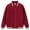 burgundy, variant on Men's Baseball Jacket Hoodies Long Sleeve Loose Varsity Sweatshirt for Couple Zip Up Coat
