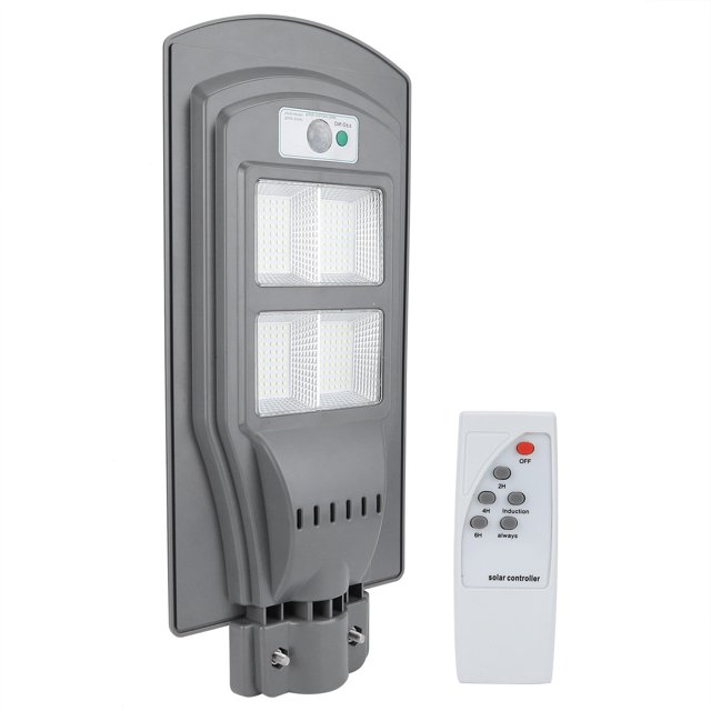 Éclairage Extérieur, Lampe de Rue Radar Solaire 110w Capteur de Mouvement Méticuleusement Conçu