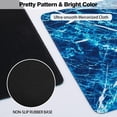 thumbnail image 3 of Large Mouse Pad, Marble Desk Mat, 31.5" x 15.7" Extended Gaming Mouse Pad Waterproof Computer Keyboard Mousepads with Non-Slip Rubber Base for Work, Game, Office, Home, 3 of 6
