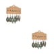 thumbnail image 3 of Pendientes Qarigey 12 Uds Vintage hojas grandes oreja larga, 3 of 6