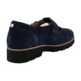thumbnail image 5 of Vionic Women's Navy Blazer Suede Carmen T-Strap Flats 7.5W, 5 of 8