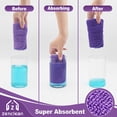 thumbnail image 3 of ZenClean Reusable Microfiber Mop Pads 6 Pack Compatible with SwifferPower Mop for Wet & Dry Floor Cleaning, 3 of 9
