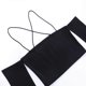 thumbnail image 4 of Fashion T-shirts Blouses Women off Shoulder Top Sexy Long Sleeves Crop Top Cut out Tee-Shirts Solid Color Blouse Top White M, 4 of 5