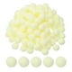 thumbnail image 1 of Pom Poms de 0.6 pulgadas para manualidades, 500 piezas de pompones para manualidades, bolas esponjosas a granel para sombreros, arte navideño DIY, amarillo claro, 1 of 7