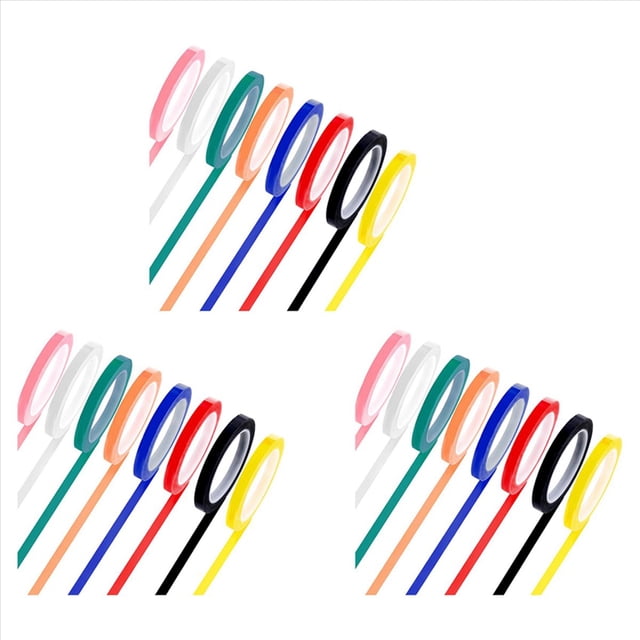 24 Rollos de Cinta de Autoclave de Colores 216 Pies/LX 0,4 Pulgadas/W Cinta de IdentificacióN de Instrumentos Esterilizable en Autoclave 270 Fahrenheit