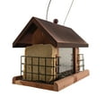 thumbnail image 4 of Pennington, Copper Roof Red Cedar Wild Bird Hopper Feeder, 2.5 lb. Capacity, 4 of 9
