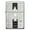 Chrome Intricate Spade, variant on Zippo 48723 Color Image Queen Design Navy Matte Windproof Lighter