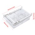 thumbnail image 4 of Refrigerator Drawer Organizer, Pull Out Shelf Storage Transparent Organizer for Egg, Fruit, Vegetable, Seafood, Meat, Fit All Fridge Shelves, 4 of 7