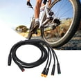 thumbnail image 4 of Lithium Battery Cable Connectors, Wear Resistant Strong Compatibility 1 To 5 Electric Bike Cable Plastic Rubber Easy Carry  For Electric Bike For Bike, 4 of 8