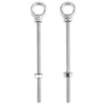 thumbnail image 2 of Eye Bolt QWORK 316 de acero inoxidable con hombro, 5/16 x 6, paquete de 5, 2 of 8